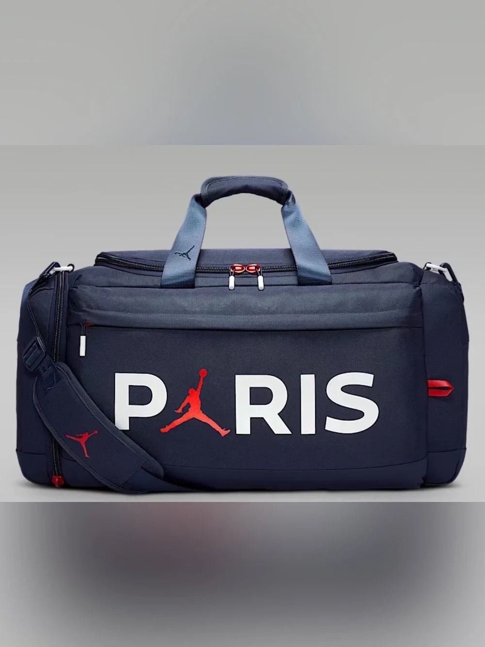 Nike Jordan Paris Saint-Germain PSG Duffel Bag (62.5L) Midnight Navy NWT RARE!